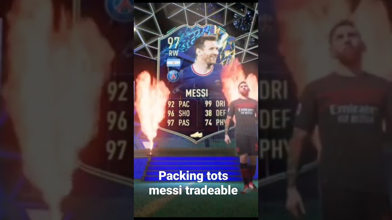 packing tradeable TOTS Messi 