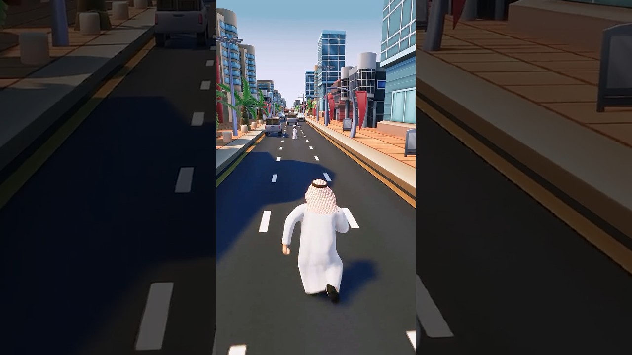 The run continues! #alnahsharun #mobilegame #gaming #gamingvideos #habibirun #endlessrunner
