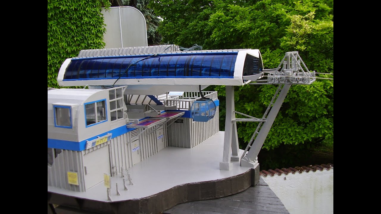 Modellseilbahn Top Express (Herbst 2007)