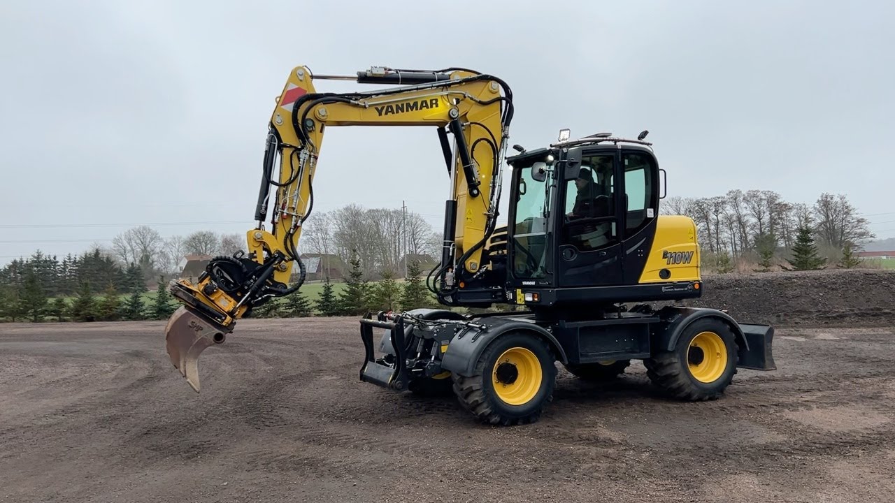 Köp Hjulgrävare Yanmar B110W på Klaravik