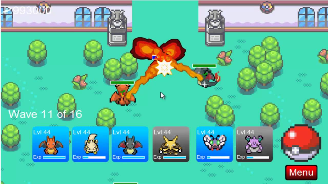 Pokemon Tower Defense || Celadon Gym Tutorial || HD