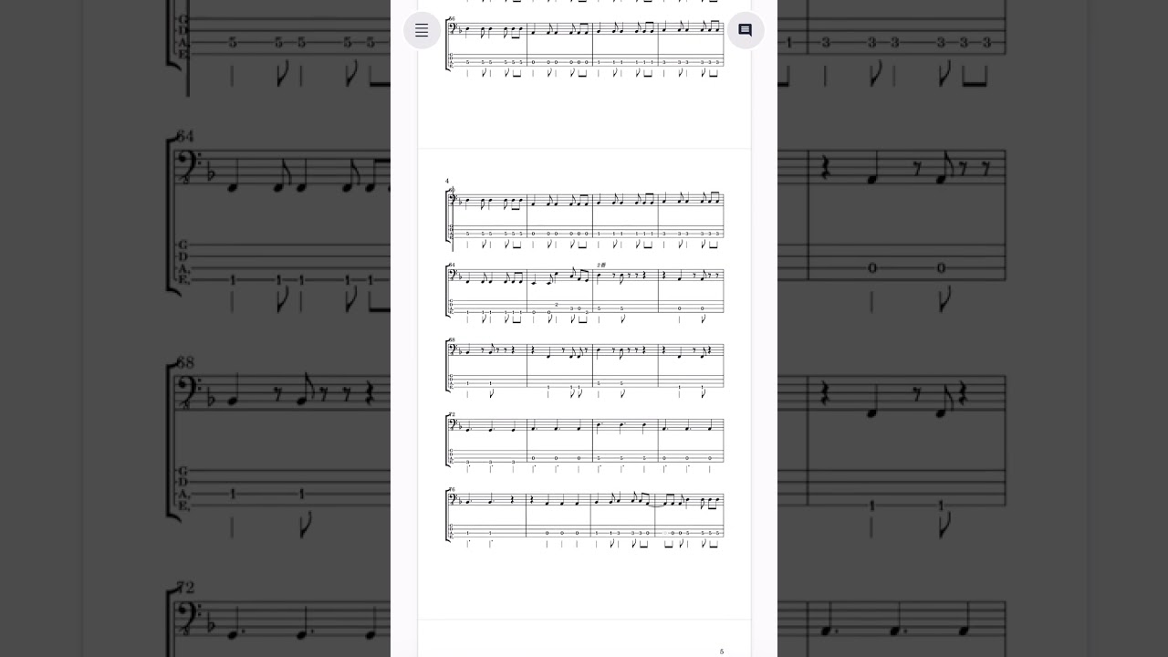 アベリアに代わるなにかを/msy ベース譜面
