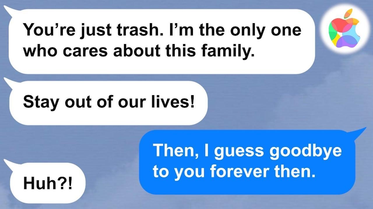 【Apple】My mother in law told me to get a divorce if I don't give her a baby boy. She has it coming!