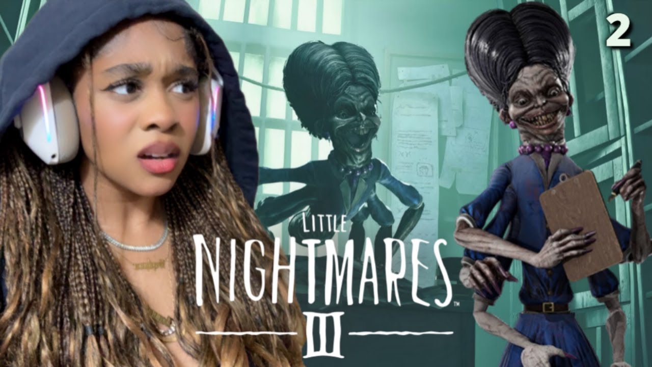 RUNNING FOR MY LIFE W/ MY RAGE BAITING DUO | LITTLE NIGHTMARES 3 ​