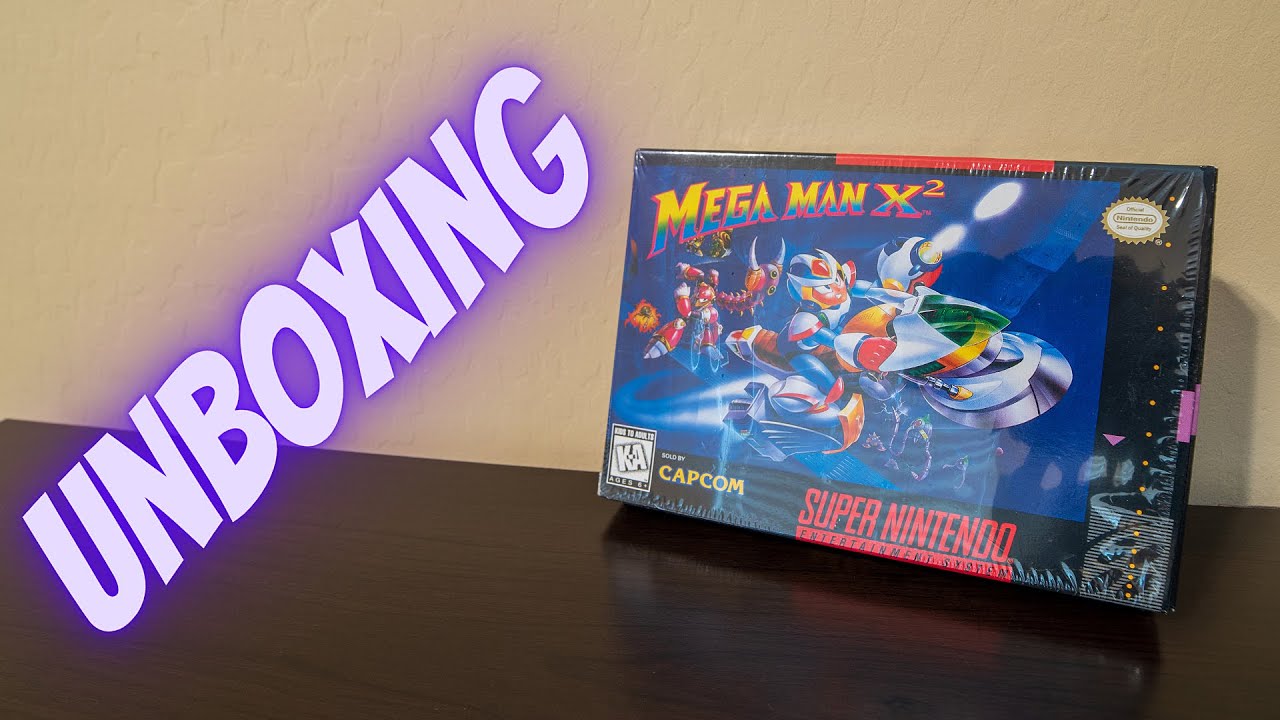UNBOXING a 100% COMPLETE Mega Man X2 (SNES)