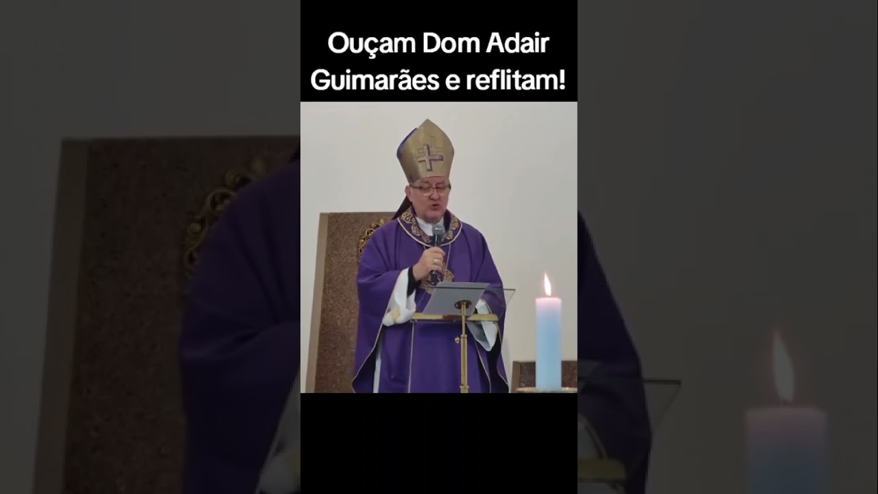 Dom Adair faz um desabafo diante do que est&aacute; acontecendo no Brasil. Parte 1