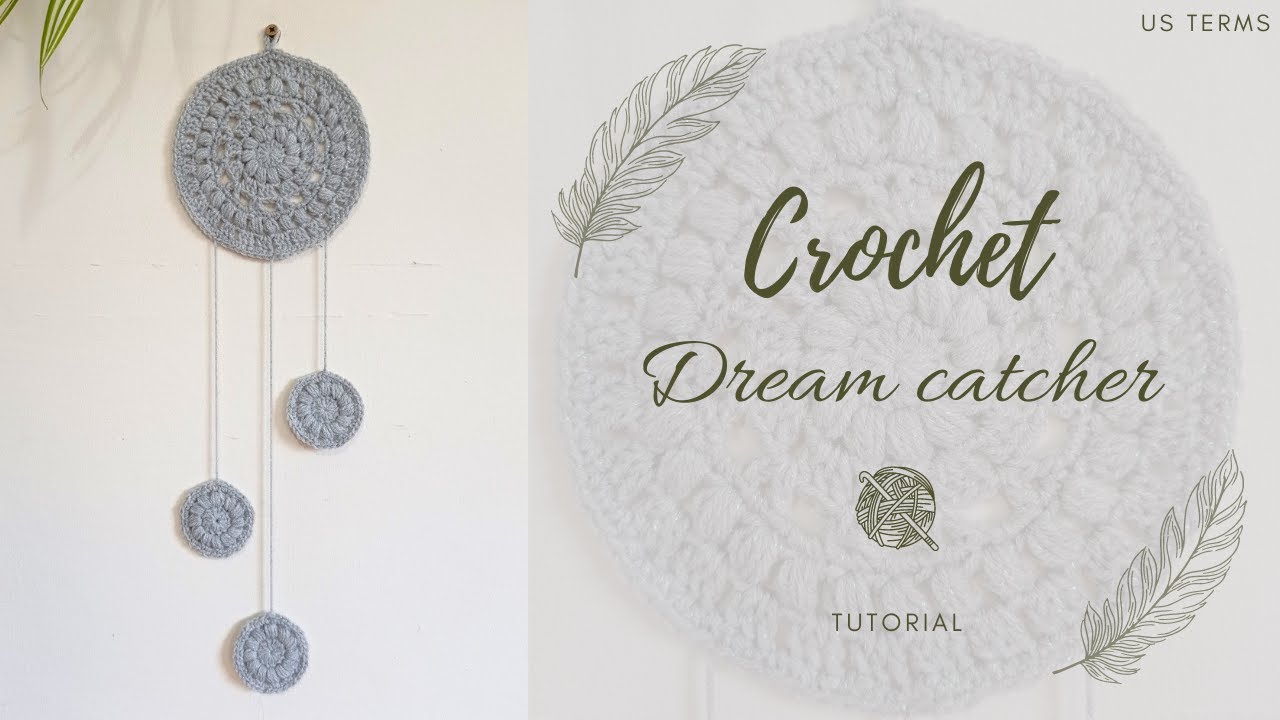 Crochet dream catcher tutorial