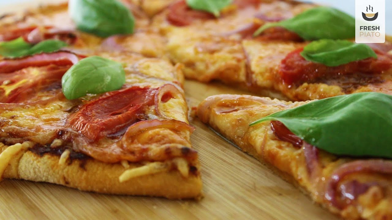 Fast, thin, and crispy crust pizza dough | Fresh Piato