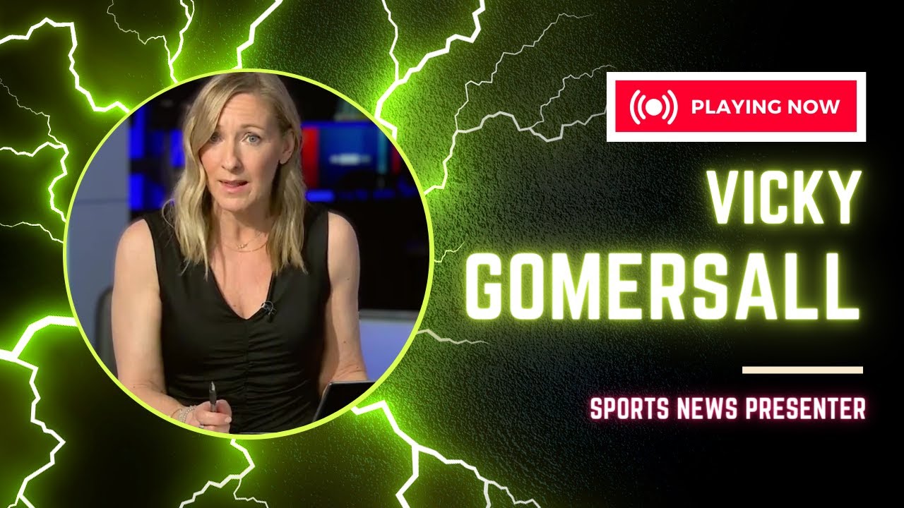 Vicky Gomersall - Sports News Presenter