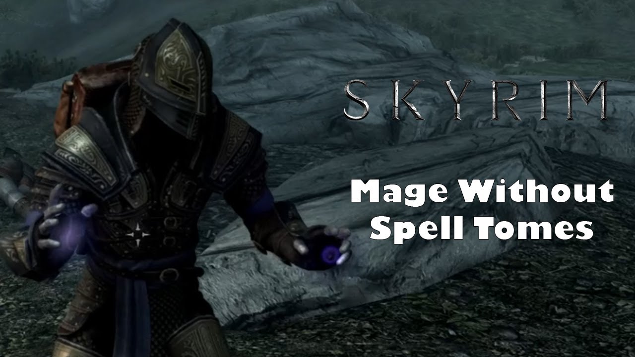 Can I Beat Skyrim As A Mage Without Spell Tomes? | Skyrim Challenge Run