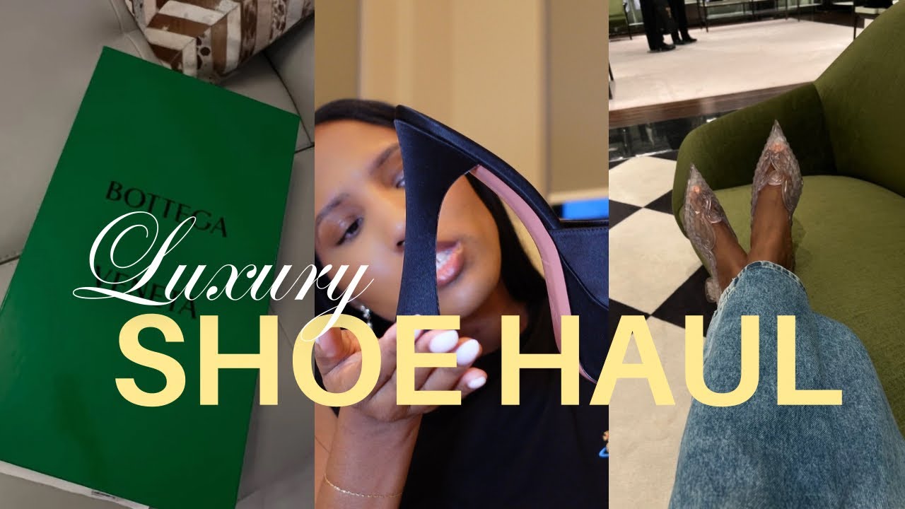 LUXURY SHOE HAUL | STAPLE AND STATEMENT HEELS | FASHION FLETCHER