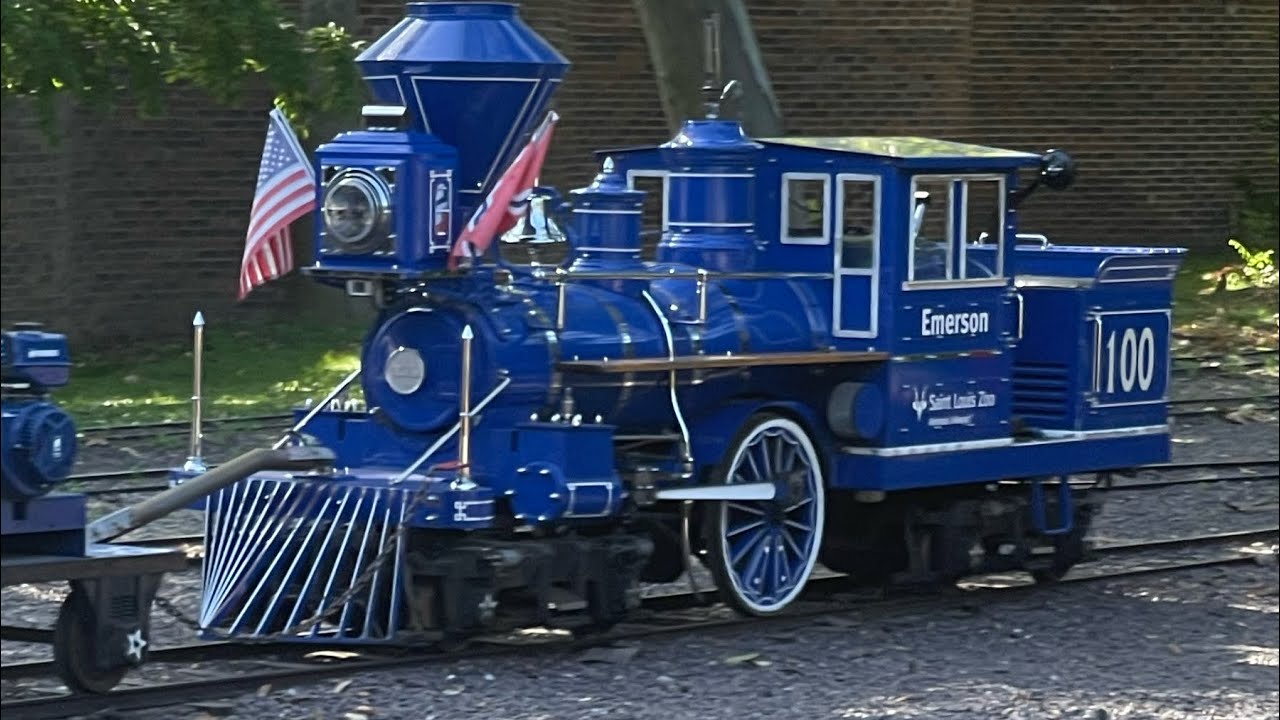 St. Louis zoo train full ride ￼