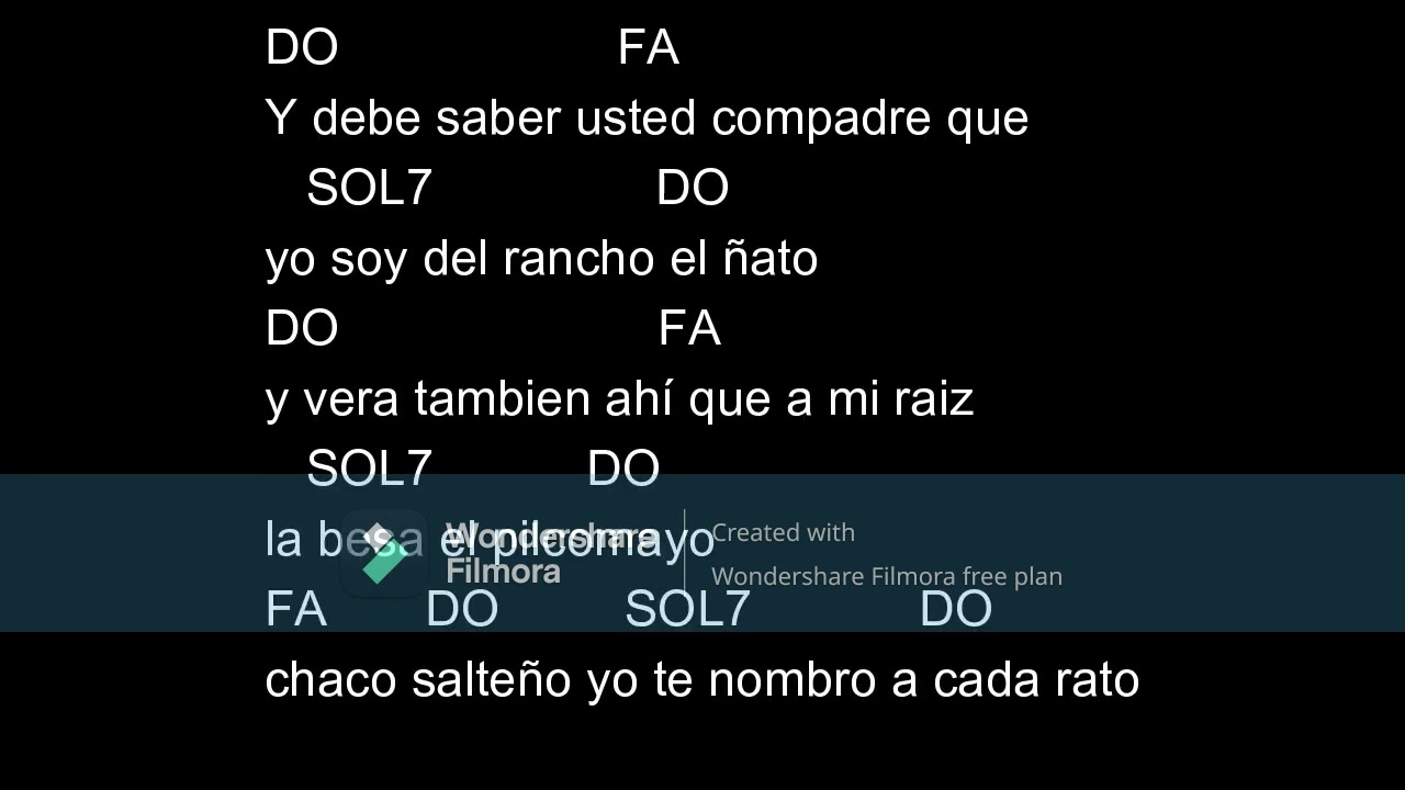 yo soy de alla ACORDES