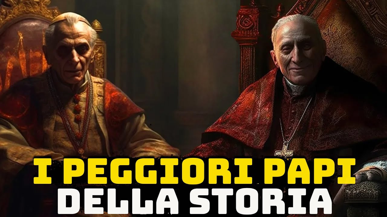 I Peggiori Papi della Storia
