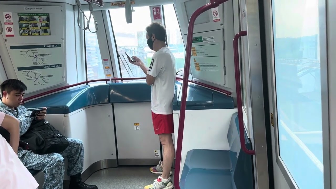 SengKang LRT V20A - STC Sengkang to SW5 Fernvale (Loud Announcement)