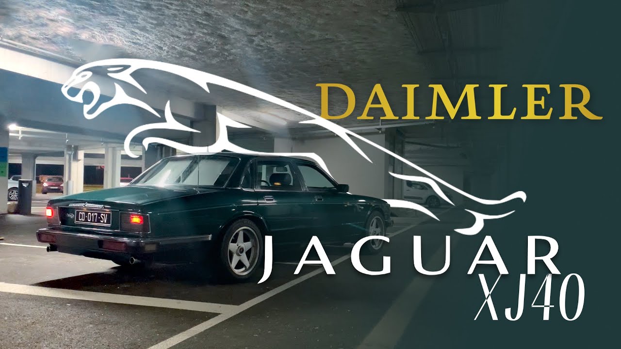 JAGUAR XJ40 DAIMLER / LES RURAUX DANS UN VAISSEAU ANGLAIS