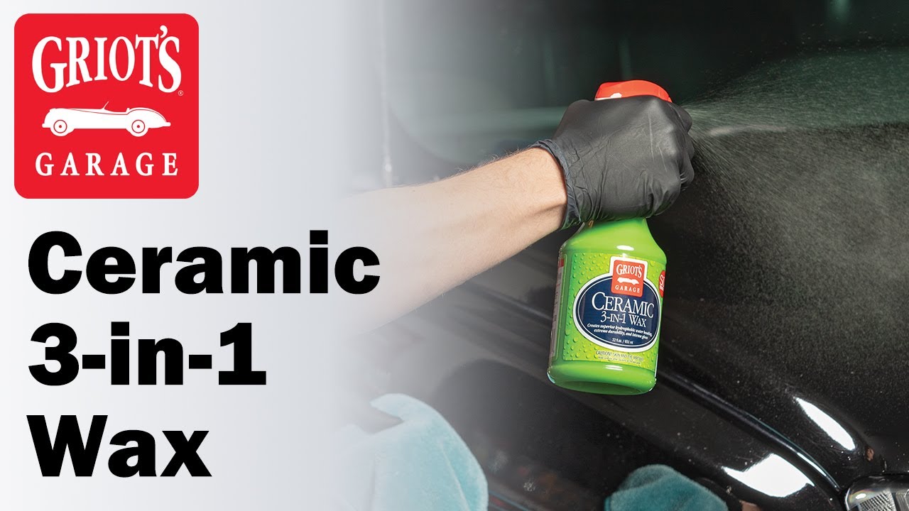 Griot's Garage LIVE: Ceramic 3-in-1 Wax