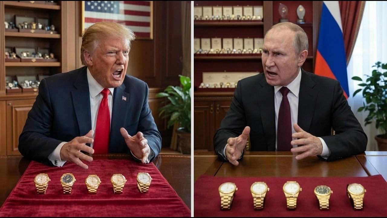 Trump vs Putin Watch Collection: Who Has the Better Wrist Game?