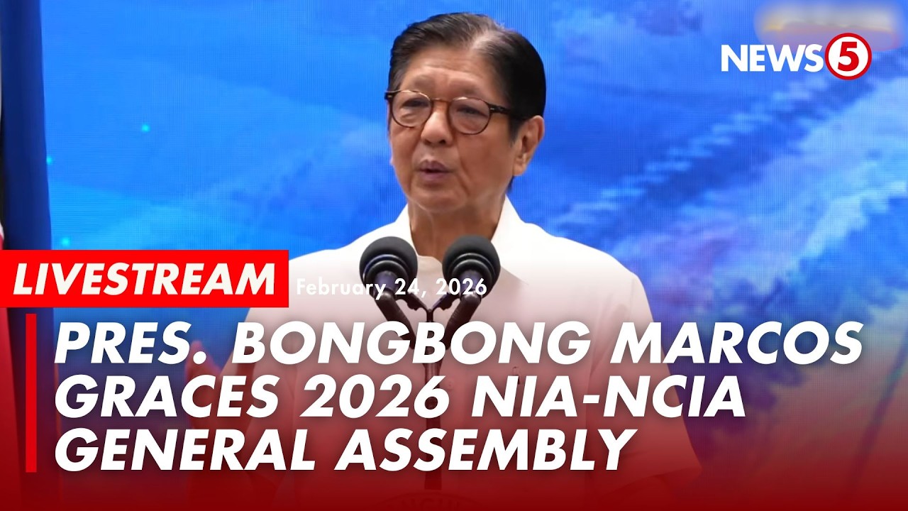 LIVE | Pres. Bongbong Marcos graces 2026 NIA-NCIA general assembly