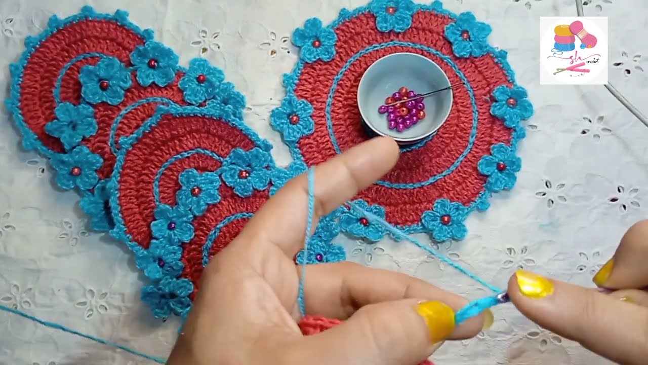 Crochet Glassmats/placemats 