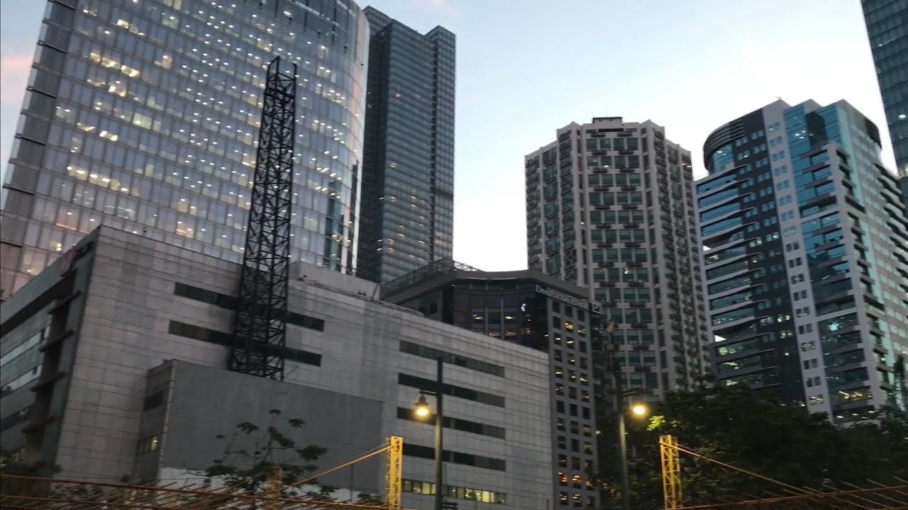 Upscale Central Business Lifestyle Modern District in Metro Manila Philippines 