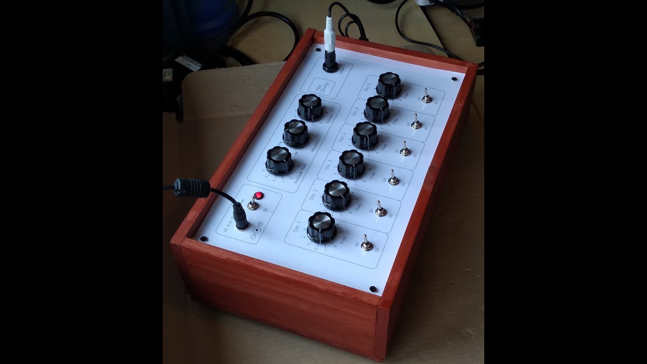 HexDrone, 6-voice Drone Synth