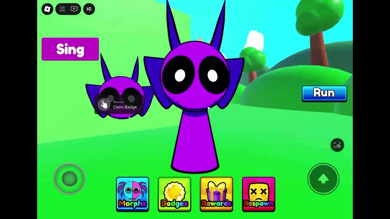 Very easy how to find all 5 badges in 3D Sprunki roleplay