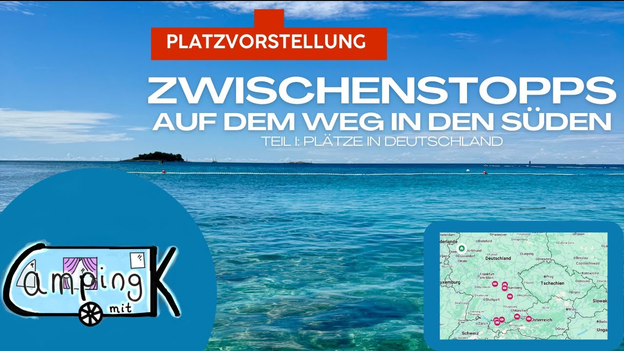 ZWISCHENSTOPPS AUF DEM WEG VON NRW RICHTUNG SÜDEN -  Teil I: Plätze in Deutschland