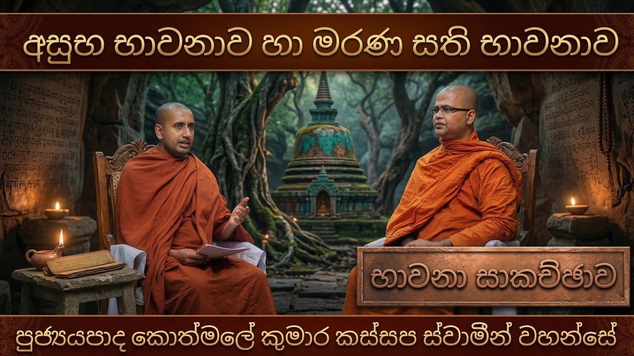 අසුභ භාවනාව හා මරණ සති භාවනාව |භාවනා සාකච්ඡාව | Ven  Kothmale Kumara Kassapa Thero