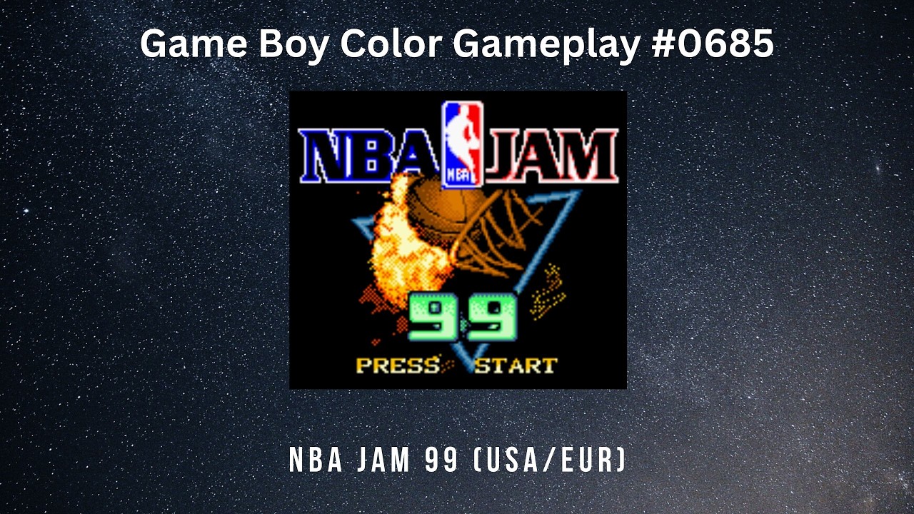 NBA Jam 99 (USA/EUR) (Game Boy Color / Gameplay #0685)