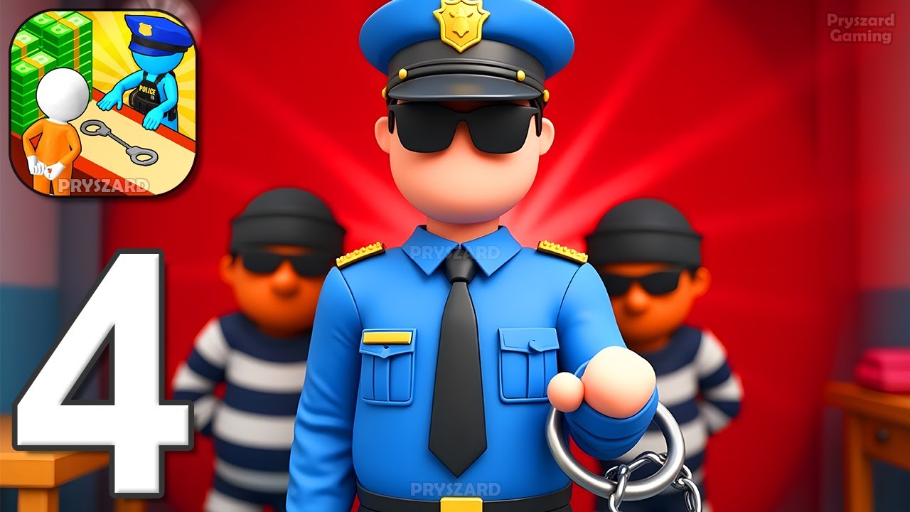 Police Department: Prison Game - Gameplay Walkthrough Part 4 - Police Game Prison Boss (iOS, Android