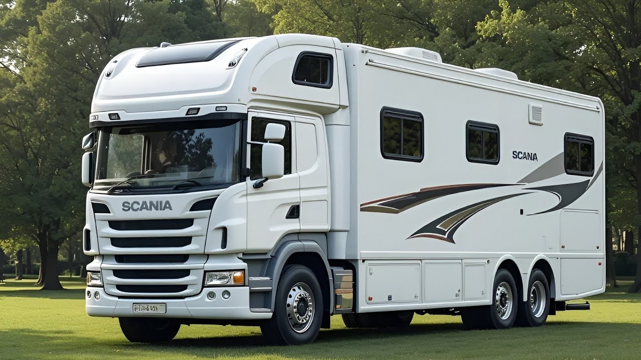 The Ultimate Luxury on Wheels – All New Scania Motorhome Truck Redefines Road Living