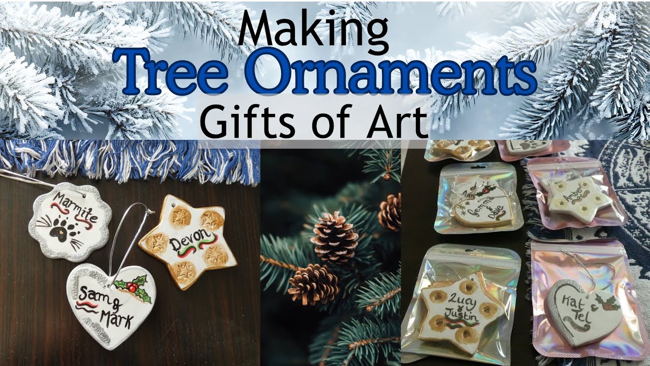 Making Tree Ornaments for 