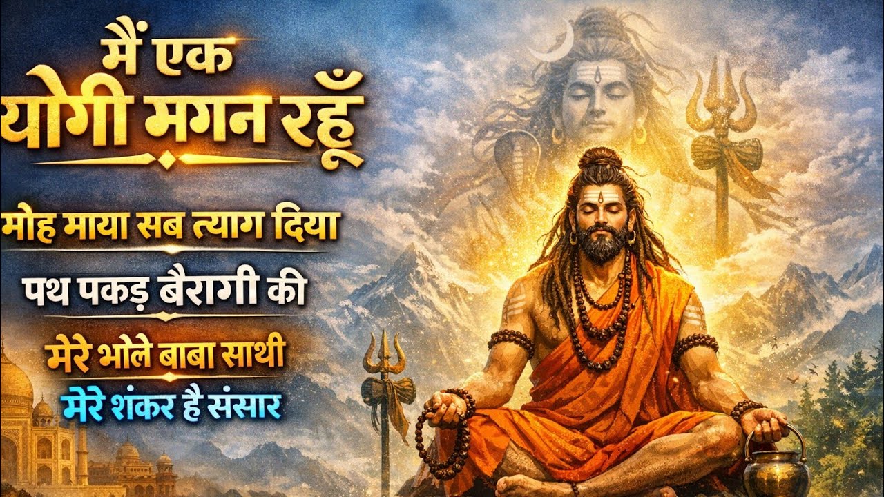 मैं एक योगी मगन रहूँ | Mahadev Bhakti Song | New Shiv Bhajan 2026 | Yogi Song 