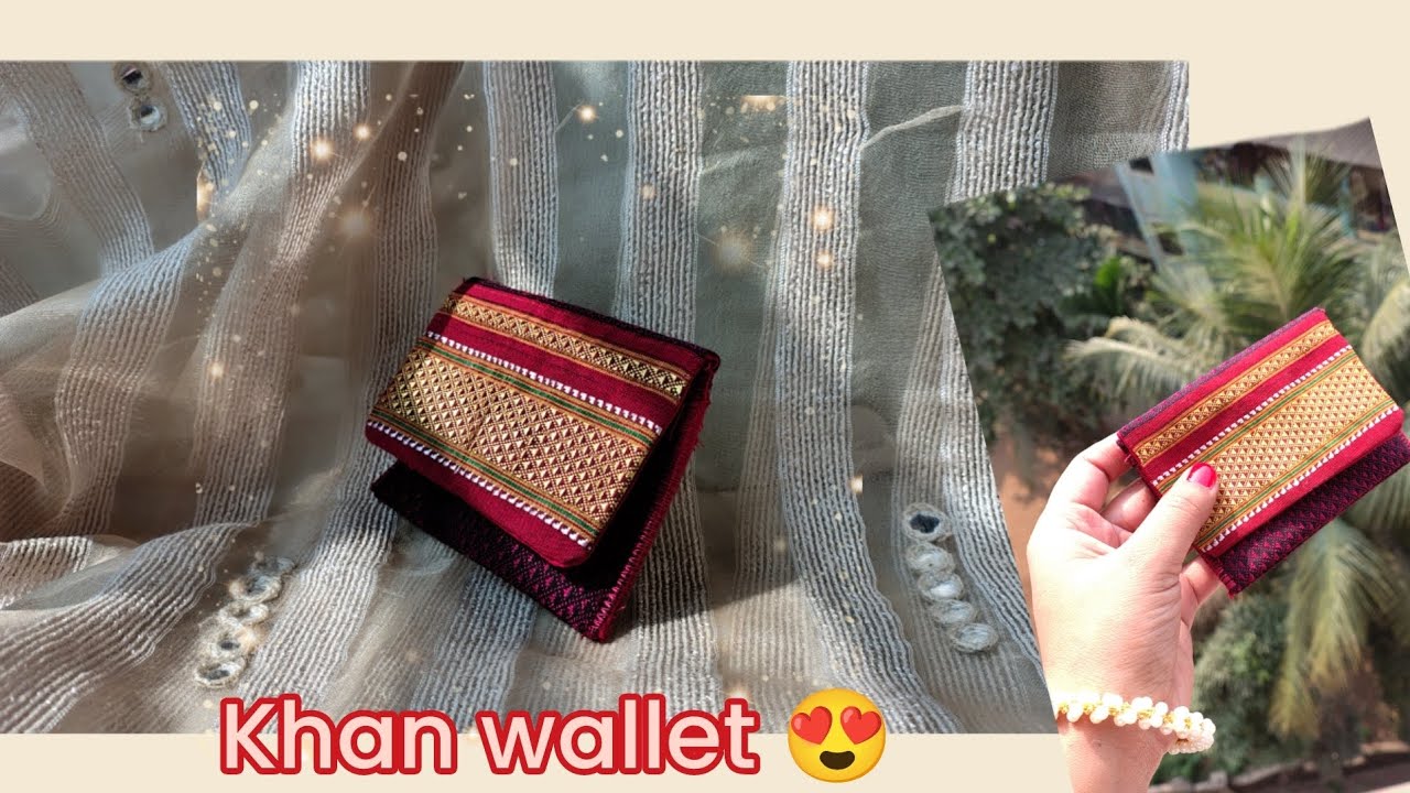 खण पर्स |khan wallet| makar sankranti vaan idea  