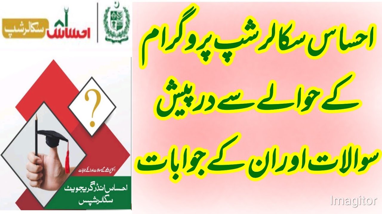 Questions & Answers for Ehsaas Undergraduate Scholarship Phase 2 | FAQ's for Ehsaas Scholarship 2020