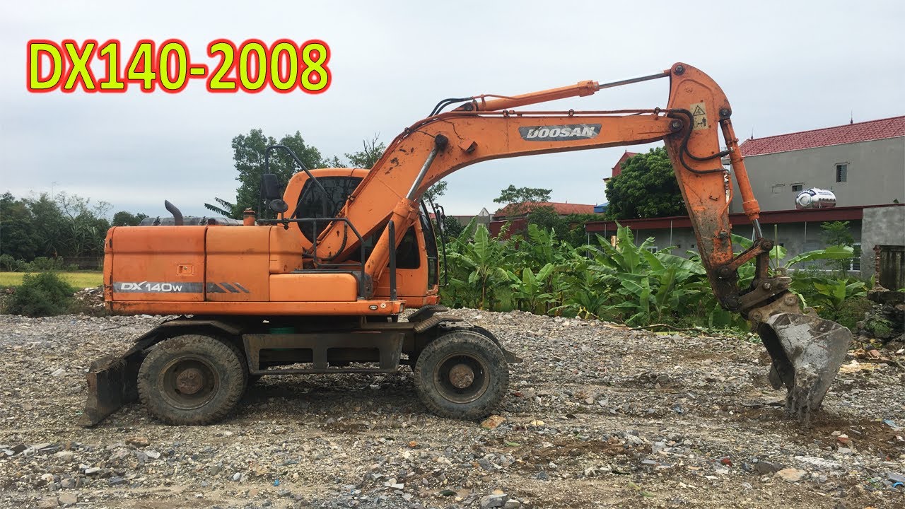 Chi Tiết tuyệt Phẩm Máy Xúc DOOSAN DX140W 2008 Đang Được Săn Đón Nhất Hiện Nay | Xuân Mạnh Vlogs