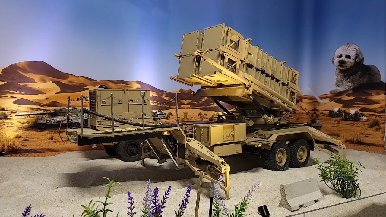 RC Patriot missile setup with HG P802 P805 P408 Cross rc bc8