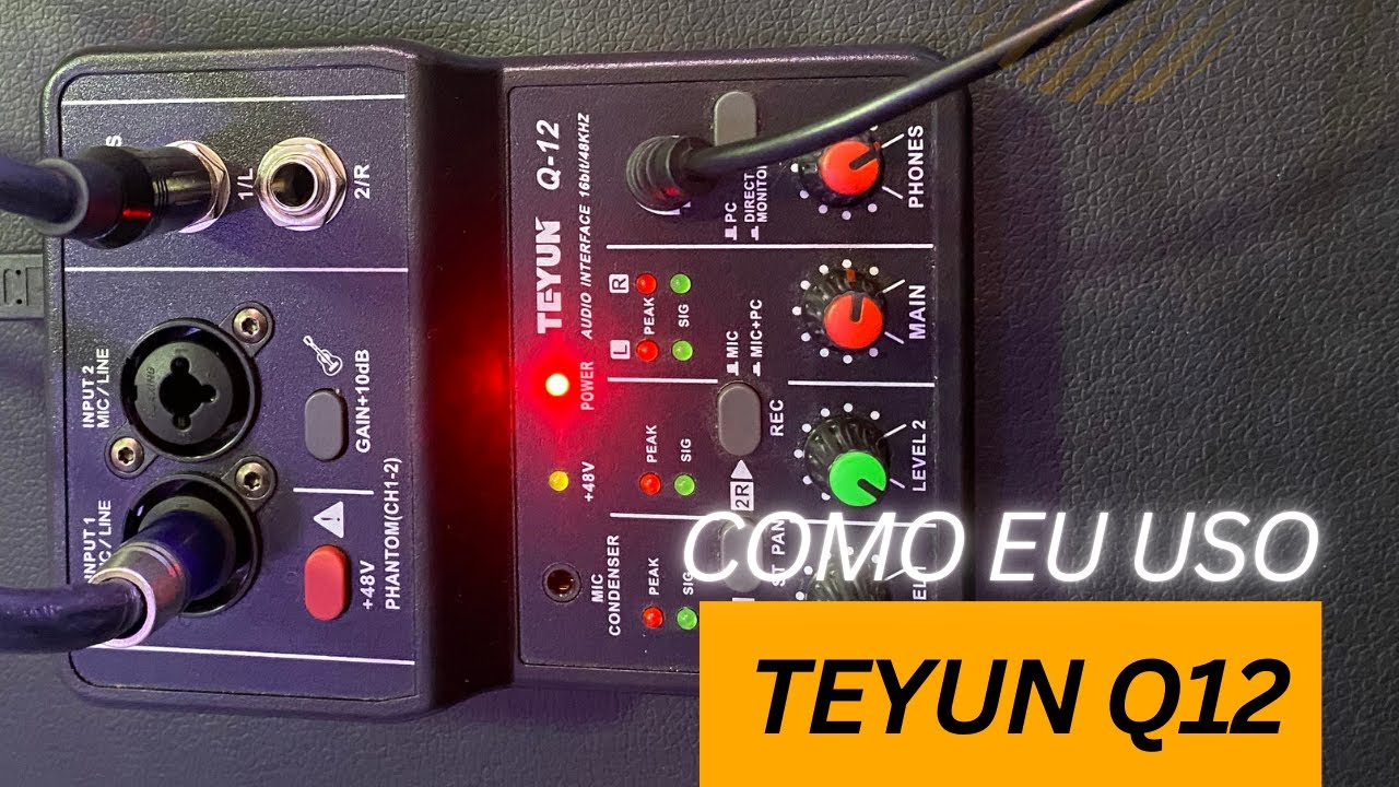 Teyun Q12 - Como eu uso #tecladistas #aevo #teclado #audioevolutionmobile