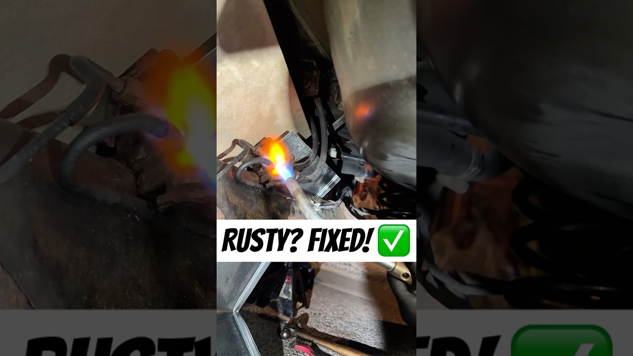 🤯 The Rusty Brake Line Hack You&rsquo;ll Wish You Knew  #mechanic