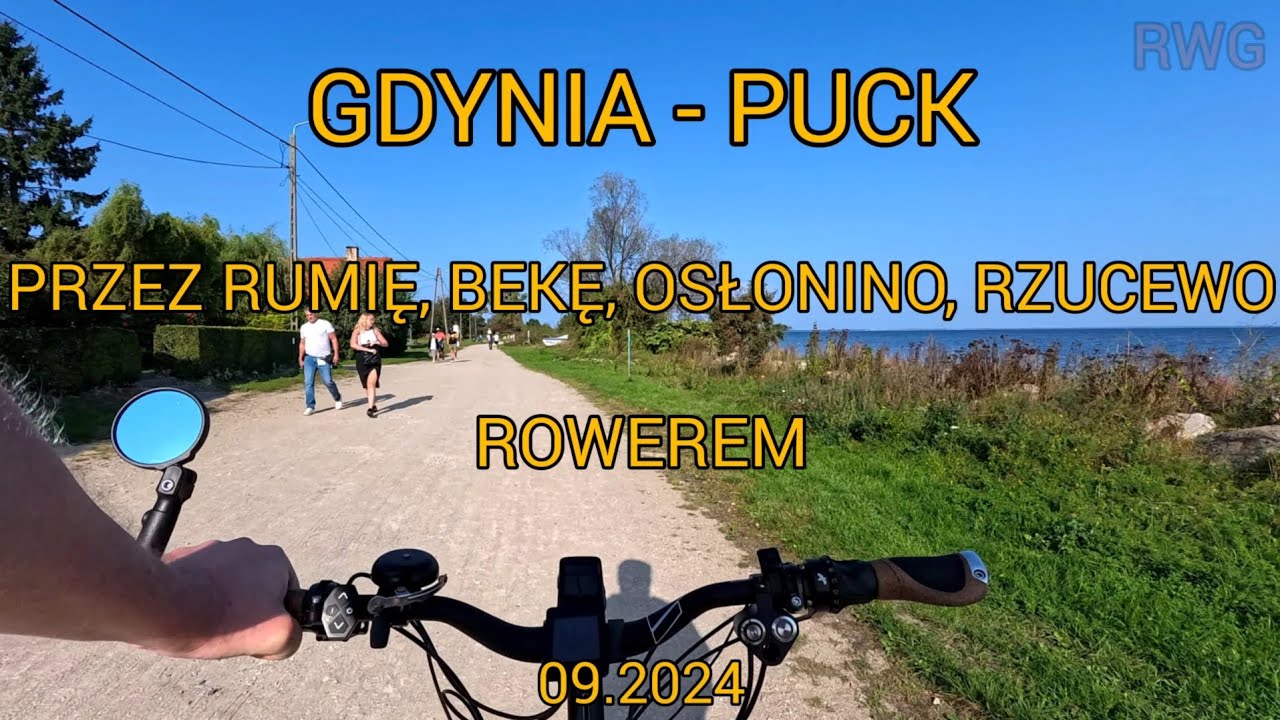 [ROWEREM] Gdynia - Puck przez Rumię, Bekę, Osłonino, Rzucewo (30km)