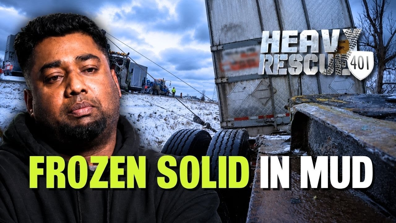 Semi Frozen Solid on Highway 401 | Heavy Rescue: 401