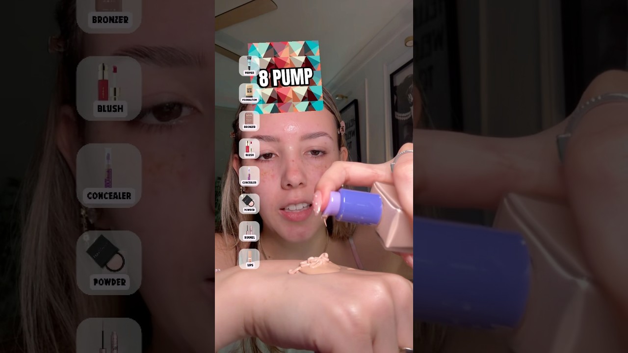 este filtro elige cuantas capas de maquillaje uso🫠 #maquillaje #makeup #makeuptutorial #makeuptips