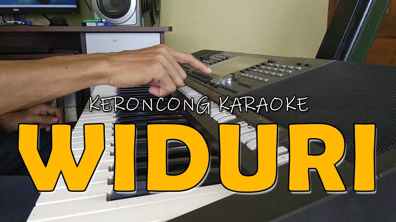 Pop Keroncong Karaoke WIDURI cover Bob Tutupoli