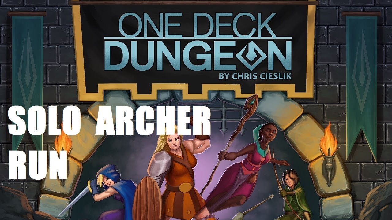 One Deck Dungeon Solo Archer Episode 1