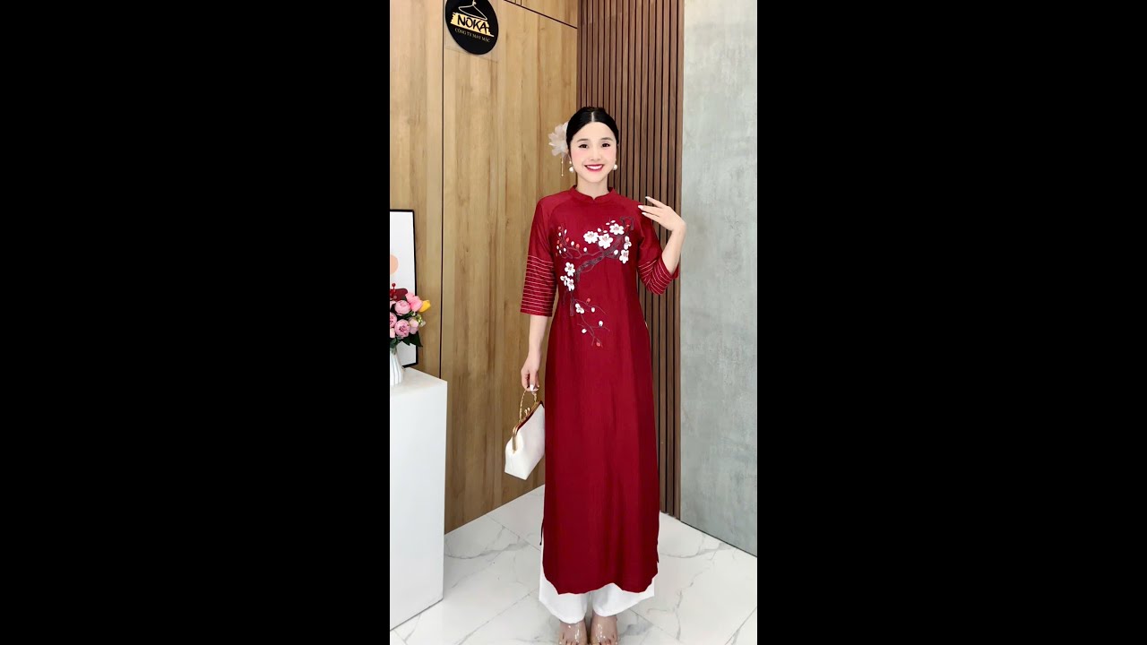 Áo dài TẾT sang trọng- mã AD477-Liên hệ đặt hàng: ☎ 0868.662.126