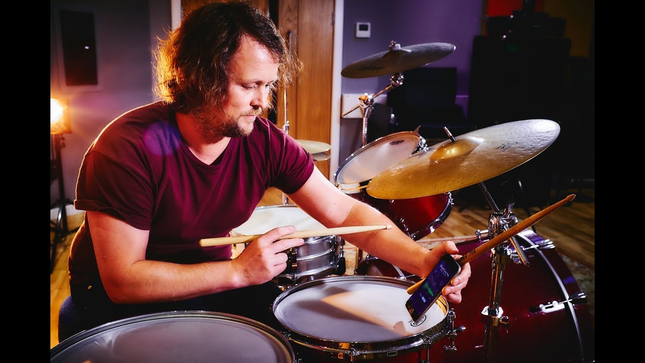 Настройка барабанов с помощью приложения iDrumTune Pro