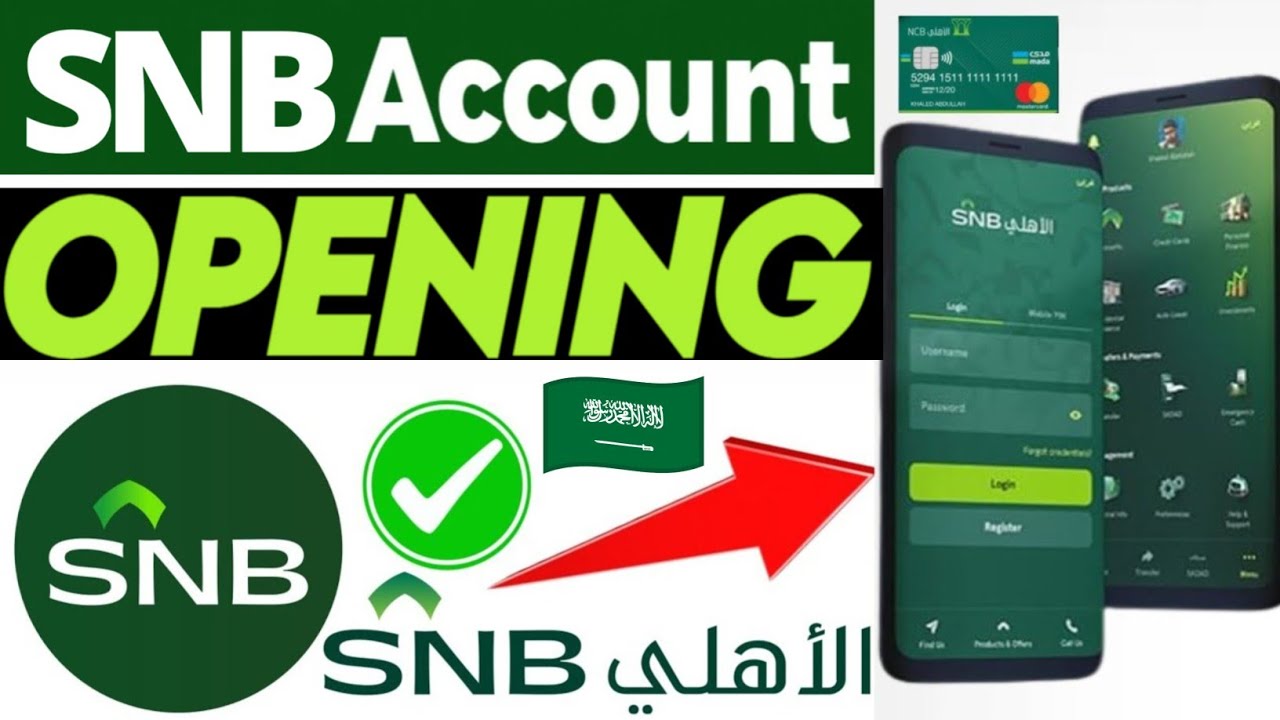 Saudi national bank account opening | snb bank account opening | snb quick pay account opening