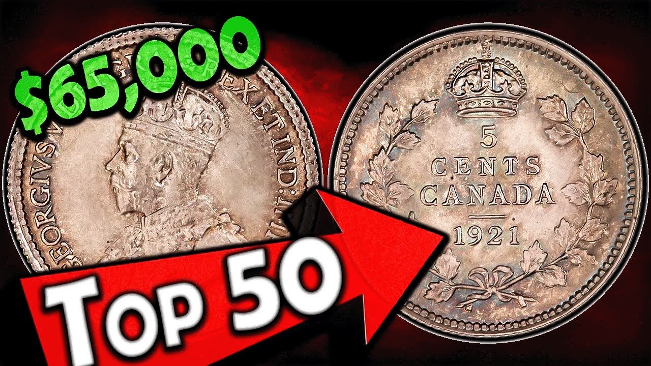 TOP 50 MOST VALUABLE CANADIAN COINS WORTH MONEY!!