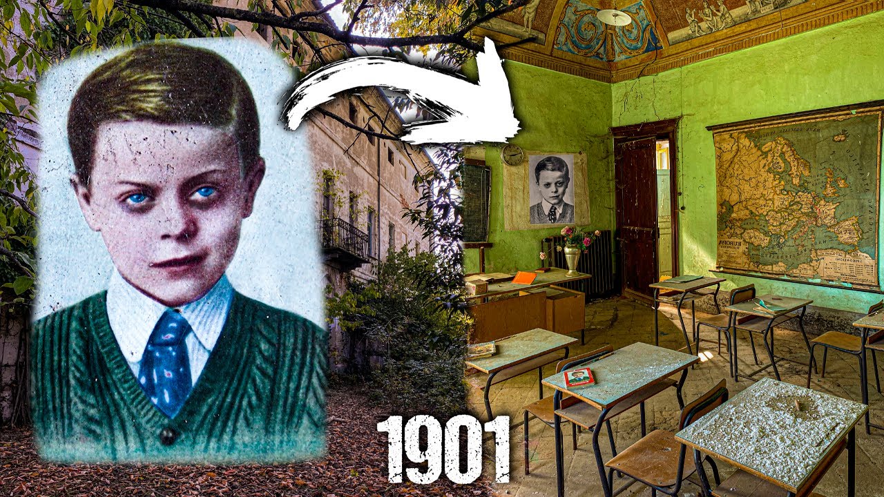 El Niño VENERADO en ESCUELA INFANTIL de 1901 😨 La Clase está INTACTA desde los 70